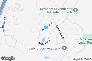 Map image of the property - 15009 Pine Top Ln