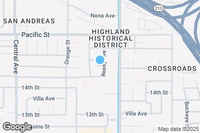 Map image of the property - 1504 Reedy Ave