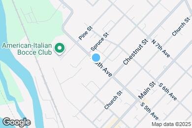 Map image of the property - 309 N 5th Ave