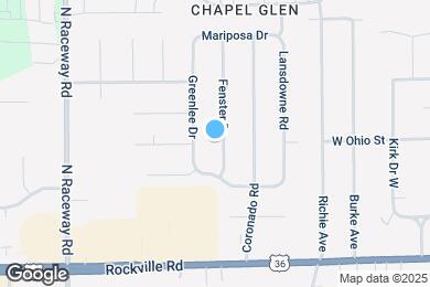 Map image of the property - 202 Fenster Dr
