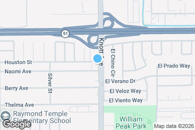 Map image of the property - 7531 Knott Ave