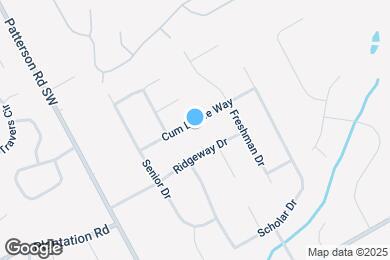 Map image of the property - 1724 Cum Laude Way