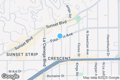 Map image of the property - 8440 Fountain Ave