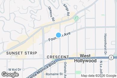 Map image of the property - Fountain Luxury Apartments