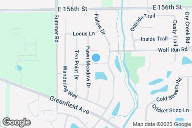 Map image of the property - 11975 Cat Tail Ct