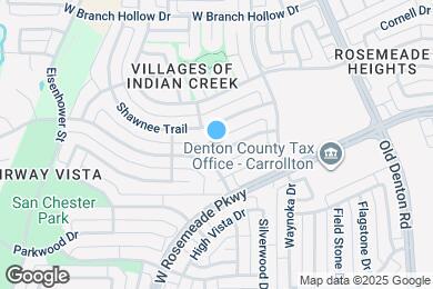 Map image of the property - 1118 Tahlequah Trail