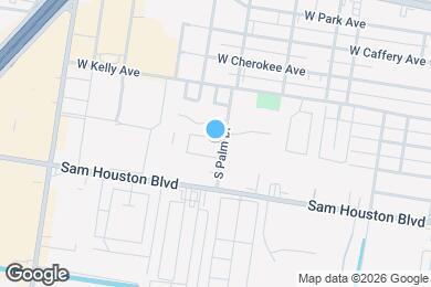 Map image of the property - Palm Garden Apartments
