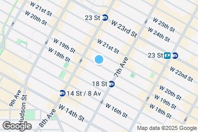 Map image of the property - 250 W 19th St
