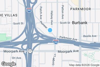 Map image of the property - 2448 Pioneer Ave