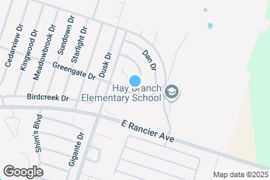 Map image of the property - 5810 Redstone Dr