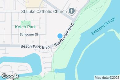 Map image of the property - 1051 Beach Park Blvd