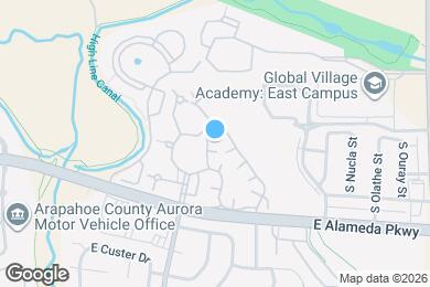 Map image of the property - 444 S Kittredge St