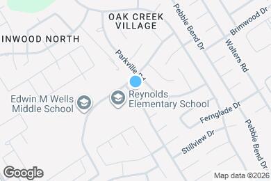 Map image of the property - 15110 Gladebrook Dr