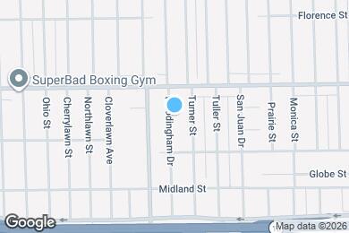 Map image of the property - 15886/15888 Woodingham - Two Yutes Detroit Holdings LLC