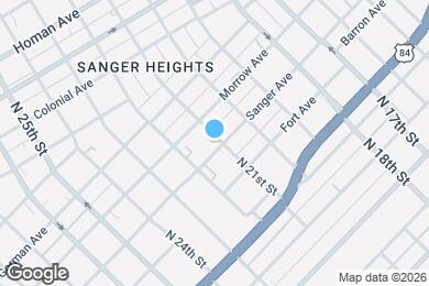 Map image of the property - 2101 Sanger Ave