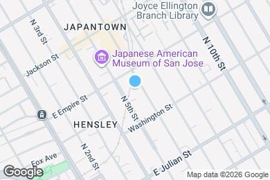 Map image of the property - 481 N 6th St