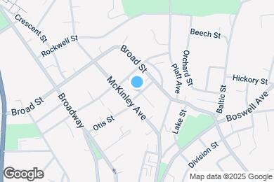 Map image of the property - 16 Spaulding St