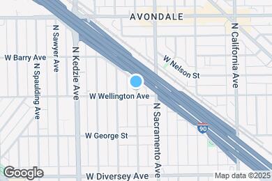 Map image of the property - 3008 N Whipple St