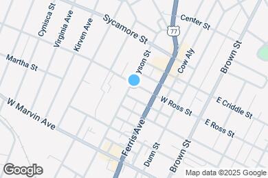 Map image of the property - 606 Bryson St