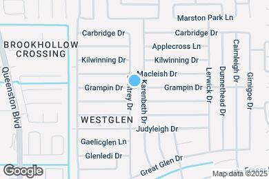 Map image of the property - 5322 Santrey Dr