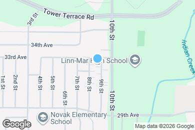 Map image of the property - 3260 9th St