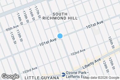Map image of the property - 118-16 101st Ave