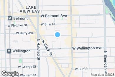 Map image of the property - 653 W Barry Ave