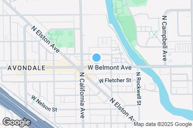 Map image of the property - 2732 W Belmont Ave
