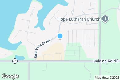 Map image of the property - 6542 Bella Vista Dr NE