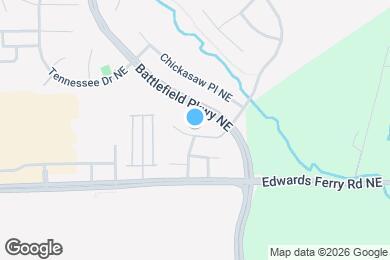 Map image of the property - 1524 Artillery Terrace NE
