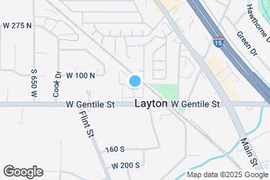 Map image of the property - 348 W 50 N