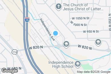Map image of the property - 898 Independence Ave