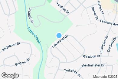 Map image of the property - 629 Lakemont Dr