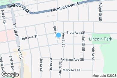 Map image of the property - 513 5th St SE