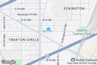 Map image of the property - 35 Q St NE