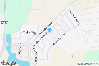 Map image of the property - 1317 Sweetgum Dr