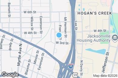 Map image of the property - 1320 Francis St
