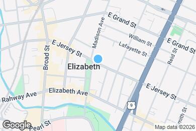 Map image of the property - 1077 E Jersey St