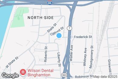 Map image of the property - 34 Frederick St