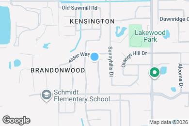 Map image of the property - 13Brandonwood Drive
