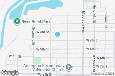 Map image of the property - 1308 W 4th St