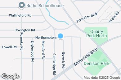 Map image of the property - 840 Beverly Rd