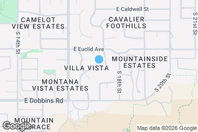 Map image of the property - 1704 E Pickrell Dr