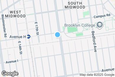 Map image of the property - 1326 Ocean Ave