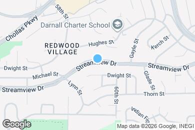 Map image of the property - 5917 Streamview Dr