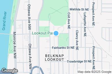 Map image of the property - 735 Livingston Ave NE