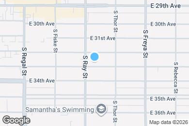 Map image of the property - 3217 E 33rd Ave