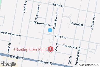 Map image of the property - 9 East Ave