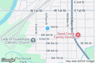 Map image of the property - 316 S Plum St