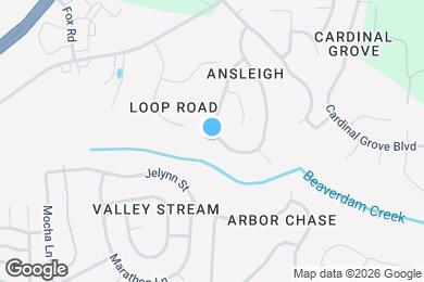 Map image of the property - 4812 Silverdene St